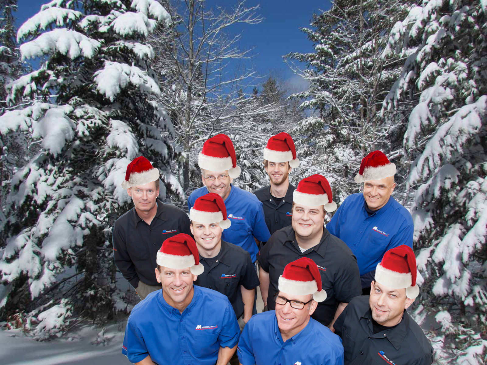 Happy Holidays From M Service Inc