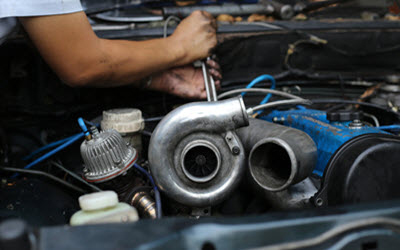 Volkswagen Turbocharger repairs in progress | M Service Inc.